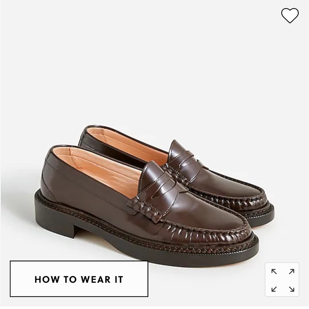 Jcrew Rowan Penny Loafers